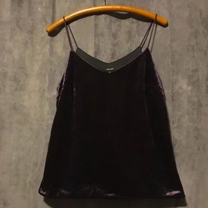 Velvet camisole